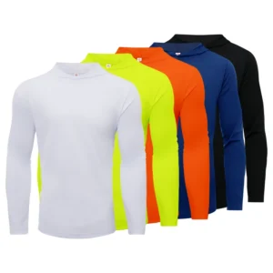 five piece sports long sleeved T-shirt