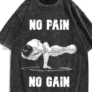 Vintage  No Pain No Gain Tshirt